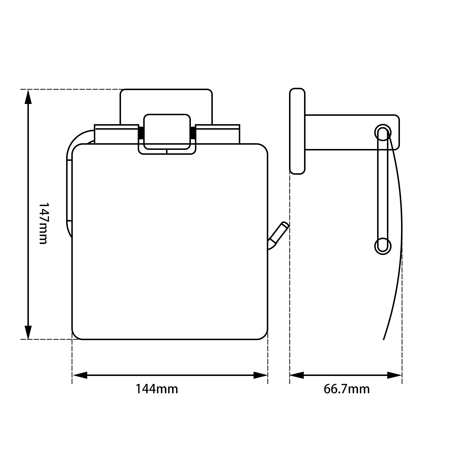 LUCID PIN - Toilet Paper Holder - Image 2